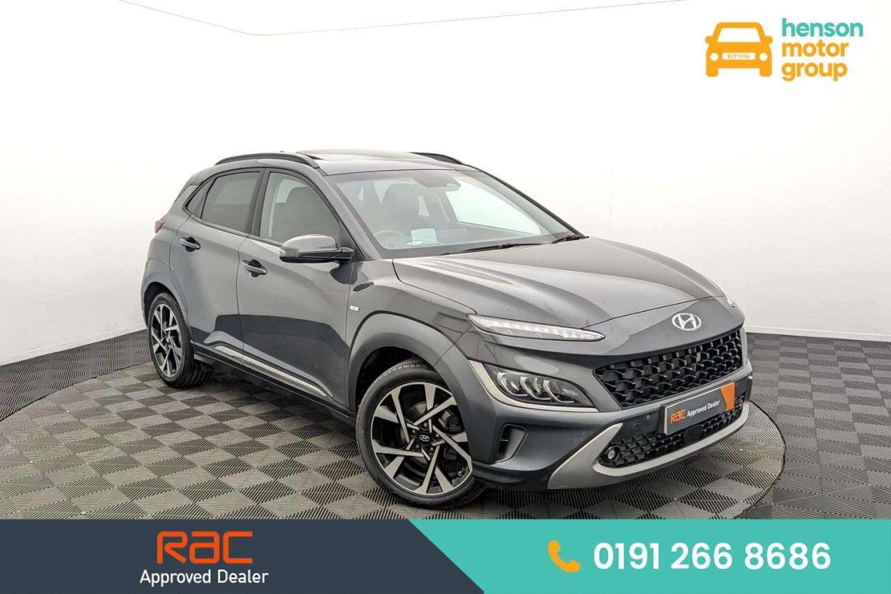 A 2023 HYUNDAI KONA 1.0 T-GDi MHEV Ultimate SUV 5dr Petrol Hybrid Manual Euro 6 (s/s) (120 ps) A 2023 HYUNDAI KONA 1.0 T-GDi MHEV Ultimate SUV 5dr Petrol Hybrid Manual Euro 6 (s/s) (120 ps)