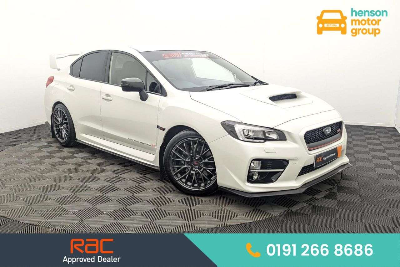 A 2017 SUBARU WRX STI 2.5T Type UK Saloon 4dr Petrol Manual 4WD Euro 6 (300 ps) Award Winning 5 S A 2017 SUBARU WRX STI 2.5T Type UK Saloon 4dr Petrol Manual 4WD Euro 6 (300 ps) Award Winning 5 S