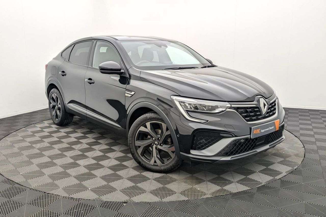 A 2023 RENAULT ARKANA 1.3 MHEV r.s. line SUV 5dr Petrol EDC 2WD Euro 6 (s/s) (140 ps) Award Winni A 2023 RENAULT ARKANA 1.3 MHEV r.s. line SUV 5dr Petrol EDC 2WD Euro 6 (s/s) (140 ps) Award Winni