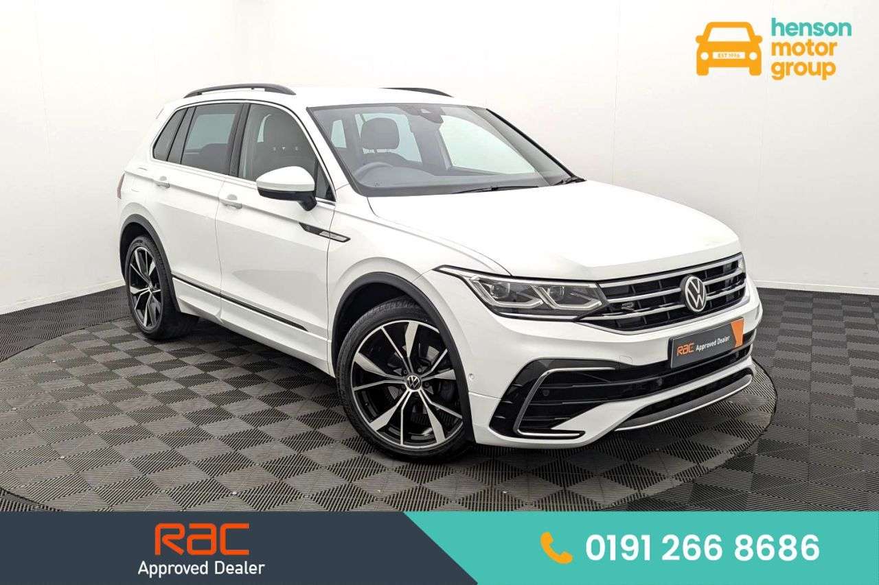 A 2021 VOLKSWAGEN TIGUAN 1.5 TSI R-Line SUV 5dr Petrol DSG Euro 6 (s/s) (150 ps) Award Winning 5 Sta A 2021 VOLKSWAGEN TIGUAN 1.5 TSI R-Line SUV 5dr Petrol DSG Euro 6 (s/s) (150 ps) Award Winning 5 Sta