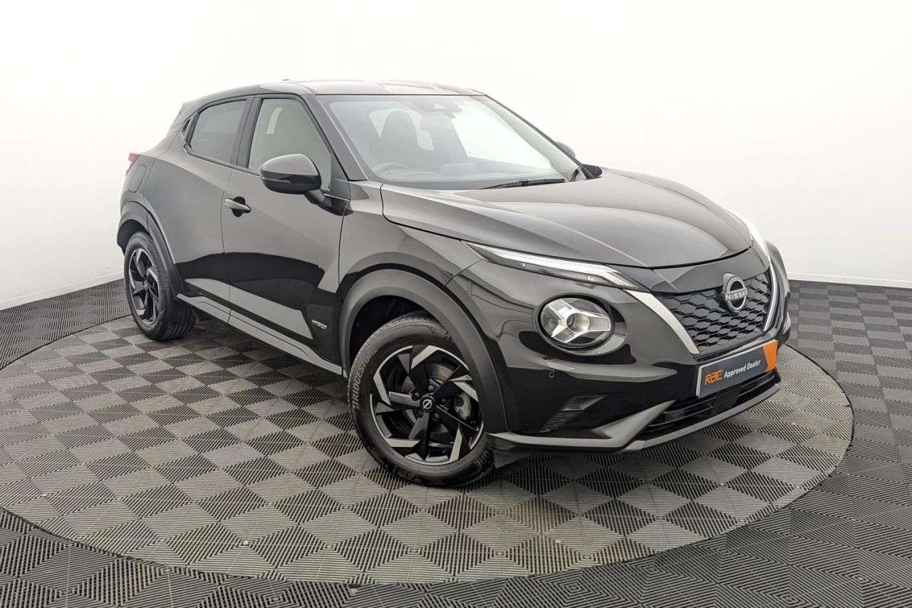 A 2024 NISSAN JUKE 1.6 N-Connecta SUV 5dr Petrol Hybrid Auto Euro 6 (143 ps) Award Winning 5 S A 2024 NISSAN JUKE 1.6 N-Connecta SUV 5dr Petrol Hybrid Auto Euro 6 (143 ps) Award Winning 5 S