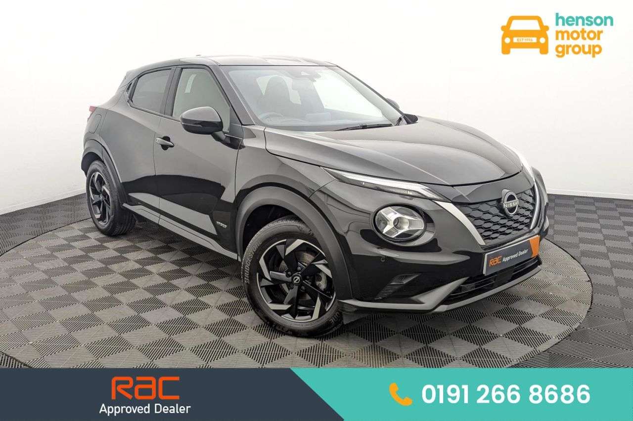 A 2024 NISSAN JUKE 1.6 N-Connecta SUV 5dr Petrol Hybrid Auto Euro 6 (143 ps) Award Winning 5 S A 2024 NISSAN JUKE 1.6 N-Connecta SUV 5dr Petrol Hybrid Auto Euro 6 (143 ps) Award Winning 5 S