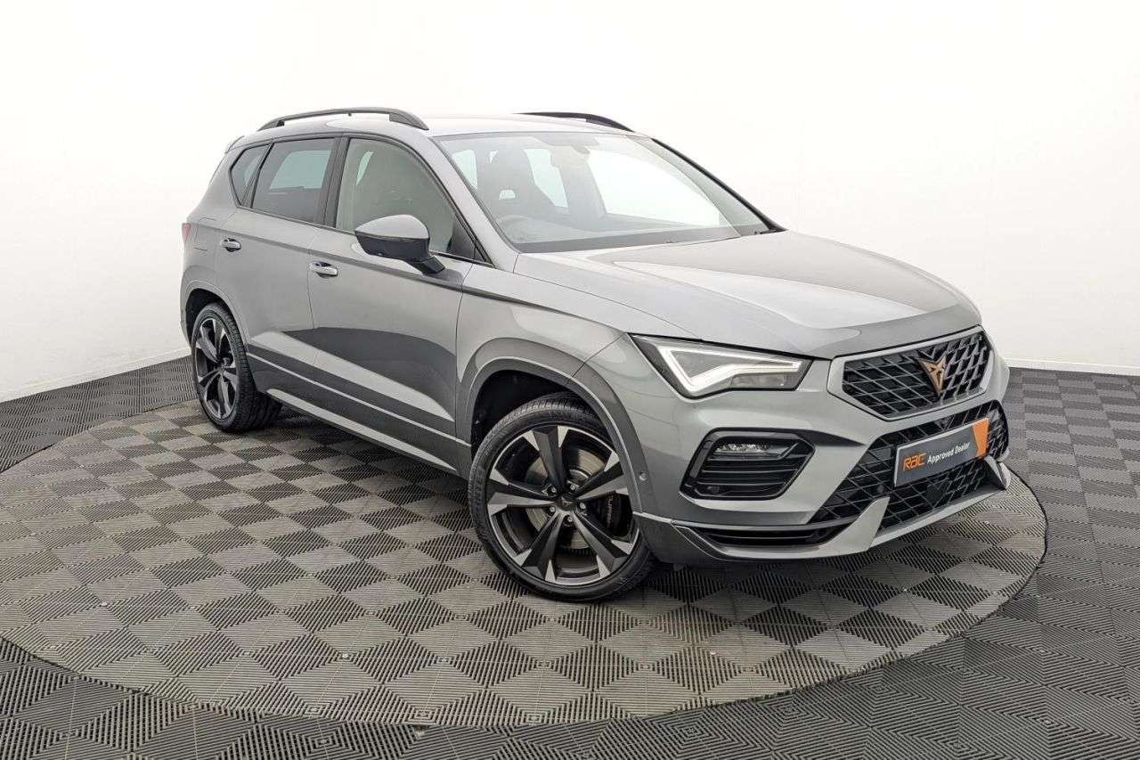 A 2022 CUPRA ATECA 2.0 TSI VZ1 SUV 5dr Petrol DSG 4Drive Euro 6 (s/s) (300 ps) Award Winning 5 A 2022 CUPRA ATECA 2.0 TSI VZ1 SUV 5dr Petrol DSG 4Drive Euro 6 (s/s) (300 ps) Award Winning 5