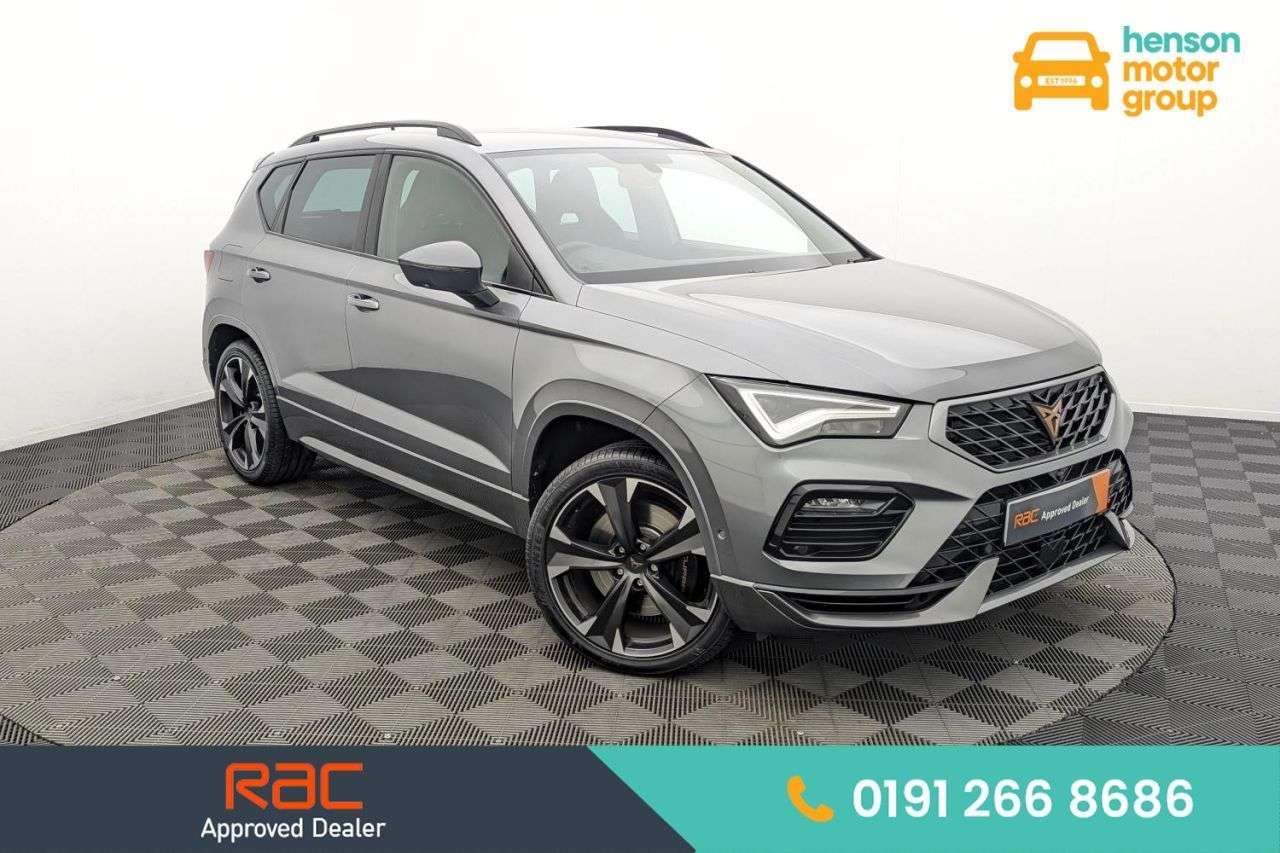 A 2022 CUPRA ATECA 2.0 TSI VZ1 SUV 5dr Petrol DSG 4Drive Euro 6 (s/s) (300 ps) Award Winning 5 A 2022 CUPRA ATECA 2.0 TSI VZ1 SUV 5dr Petrol DSG 4Drive Euro 6 (s/s) (300 ps) Award Winning 5