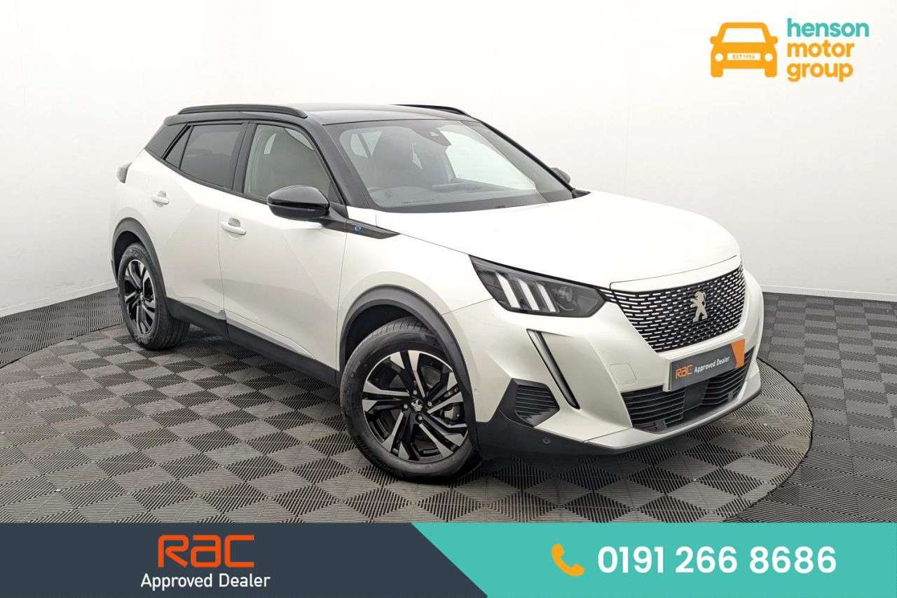 A 2023 PEUGEOT E-2008 50kWh GT SUV 5dr Electric Auto (7kW Charger) (136 ps) Award Winning 5 Star A 2023 PEUGEOT E-2008 50kWh GT SUV 5dr Electric Auto (7kW Charger) (136 ps) Award Winning 5 Star