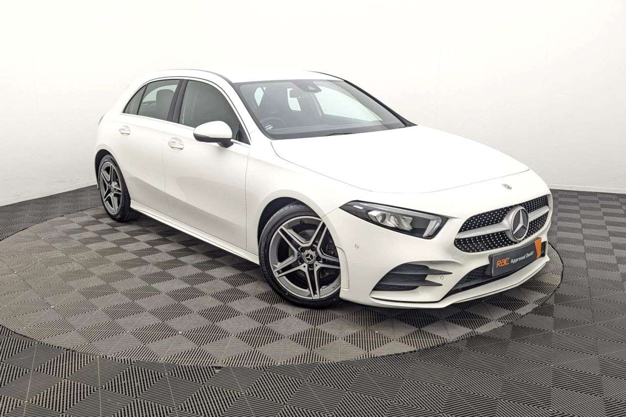 A 2019 MERCEDES-BENZ A CLASS 1.5 A180d AMG Line (Premium) Hatchback 5dr Diesel 7G-DCT Euro 6 (s/s) (116 A 2019 MERCEDES-BENZ A CLASS 1.5 A180d AMG Line (Premium) Hatchback 5dr Diesel 7G-DCT Euro 6 (s/s) (116