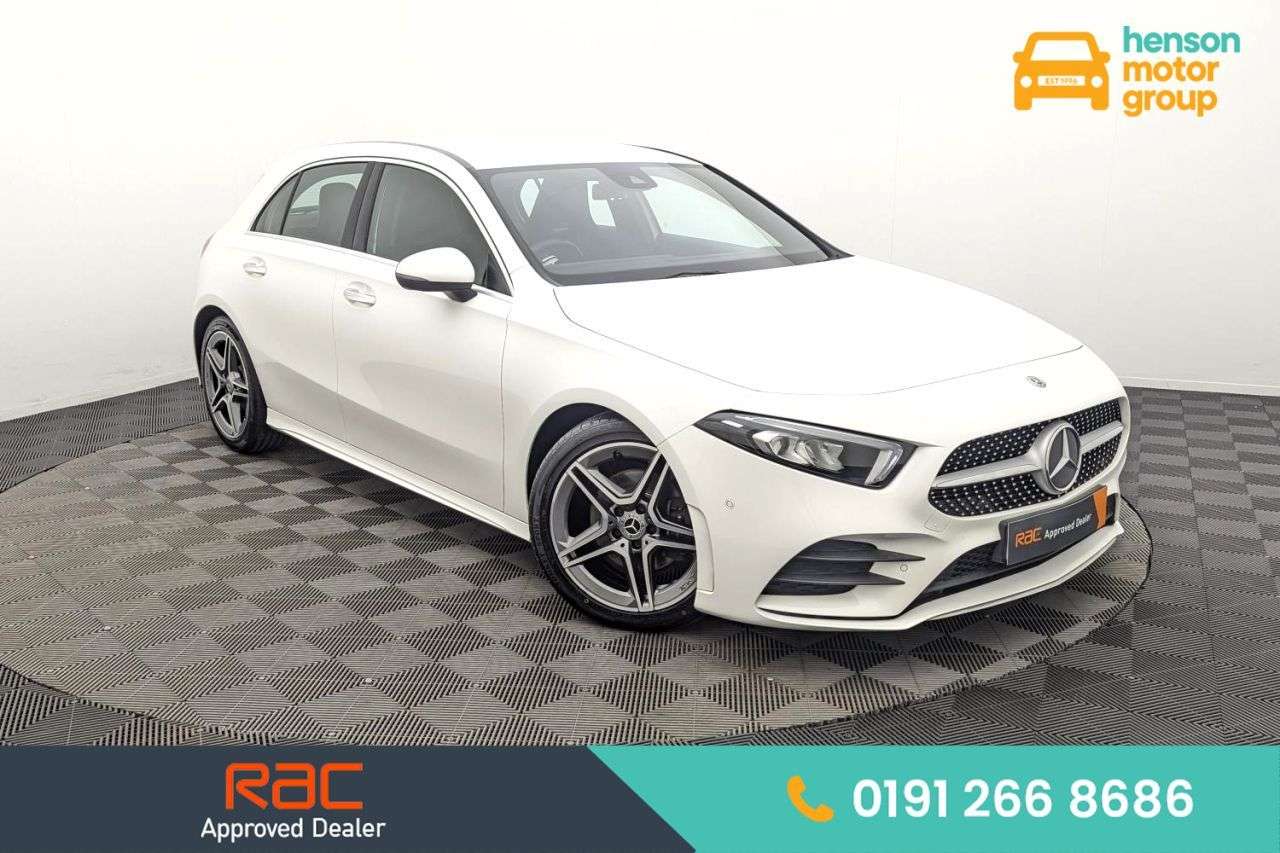 A 2019 MERCEDES-BENZ A CLASS 1.5 A180d AMG Line (Premium) Hatchback 5dr Diesel 7G-DCT Euro 6 (s/s) (116 A 2019 MERCEDES-BENZ A CLASS 1.5 A180d AMG Line (Premium) Hatchback 5dr Diesel 7G-DCT Euro 6 (s/s) (116