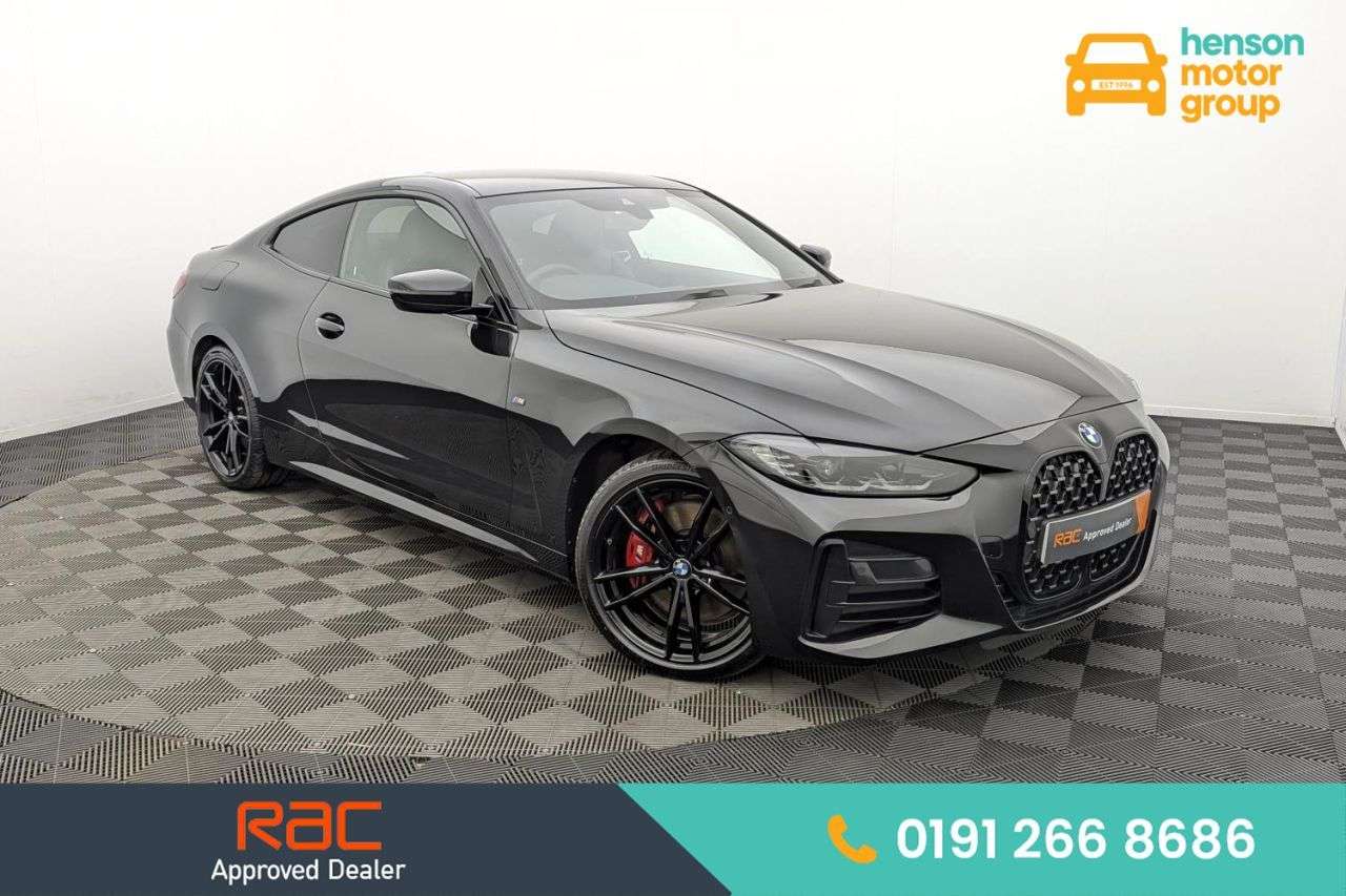 A 2022 BMW 4 SERIES 3.0 M440i MHT Coupe 2dr Petrol Hybrid Auto xDrive Euro 6 (s/s) (374 ps) Awa A 2022 BMW 4 SERIES 3.0 M440i MHT Coupe 2dr Petrol Hybrid Auto xDrive Euro 6 (s/s) (374 ps) Awa