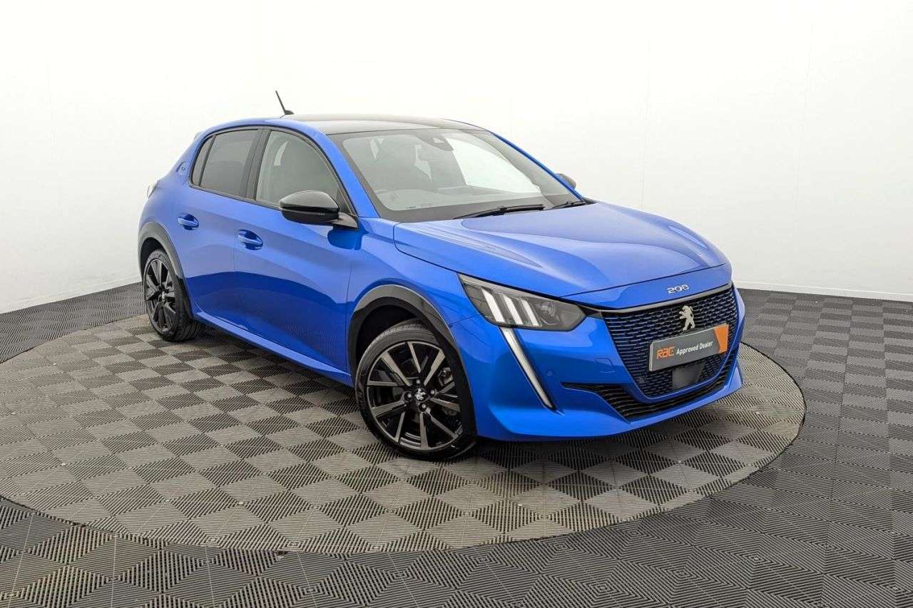 A 2023 PEUGEOT E-208 50kWh GT Hatchback 5dr Electric Auto (7.4kW Charger) (136 ps) Award Winning A 2023 PEUGEOT E-208 50kWh GT Hatchback 5dr Electric Auto (7.4kW Charger) (136 ps) Award Winning