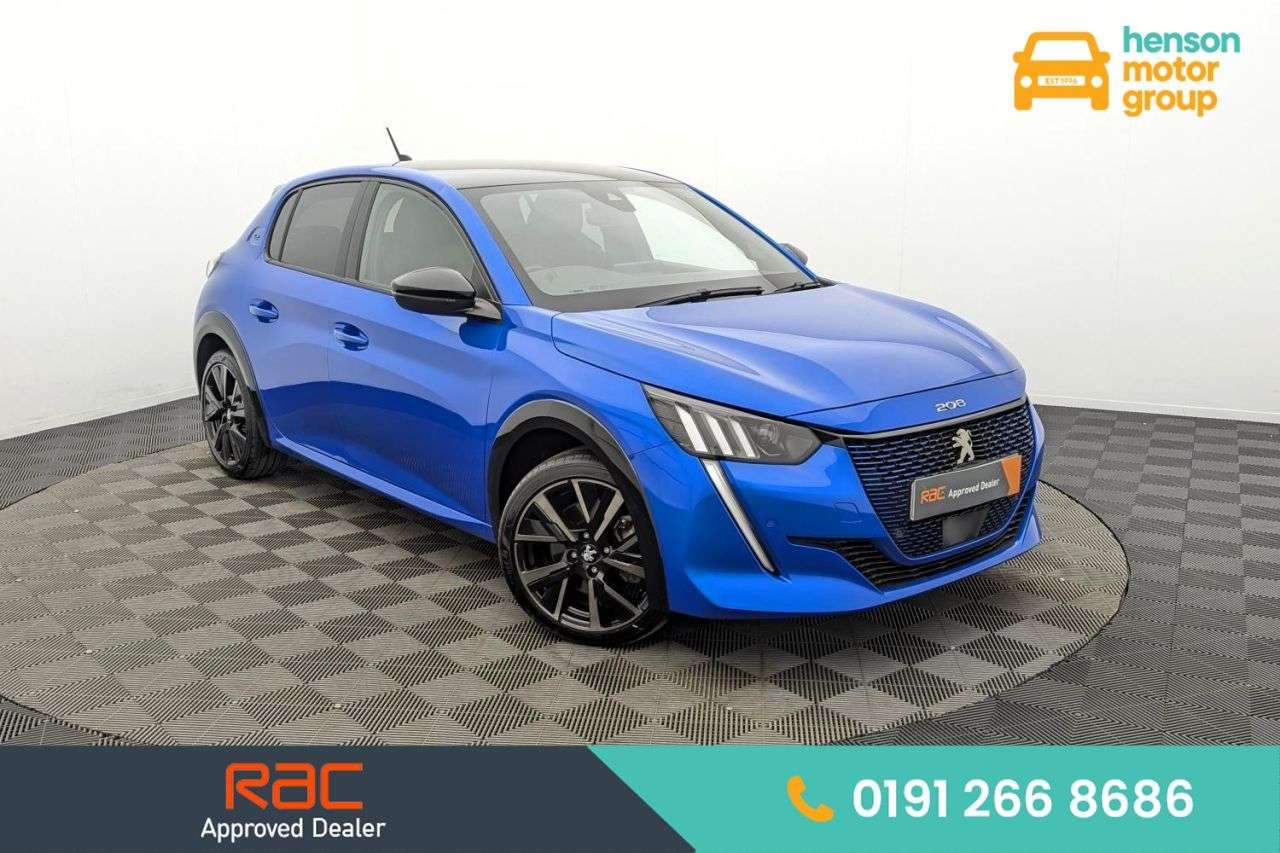 A 2023 PEUGEOT E-208 50kWh GT Hatchback 5dr Electric Auto (7.4kW Charger) (136 ps) Award Winning A 2023 PEUGEOT E-208 50kWh GT Hatchback 5dr Electric Auto (7.4kW Charger) (136 ps) Award Winning