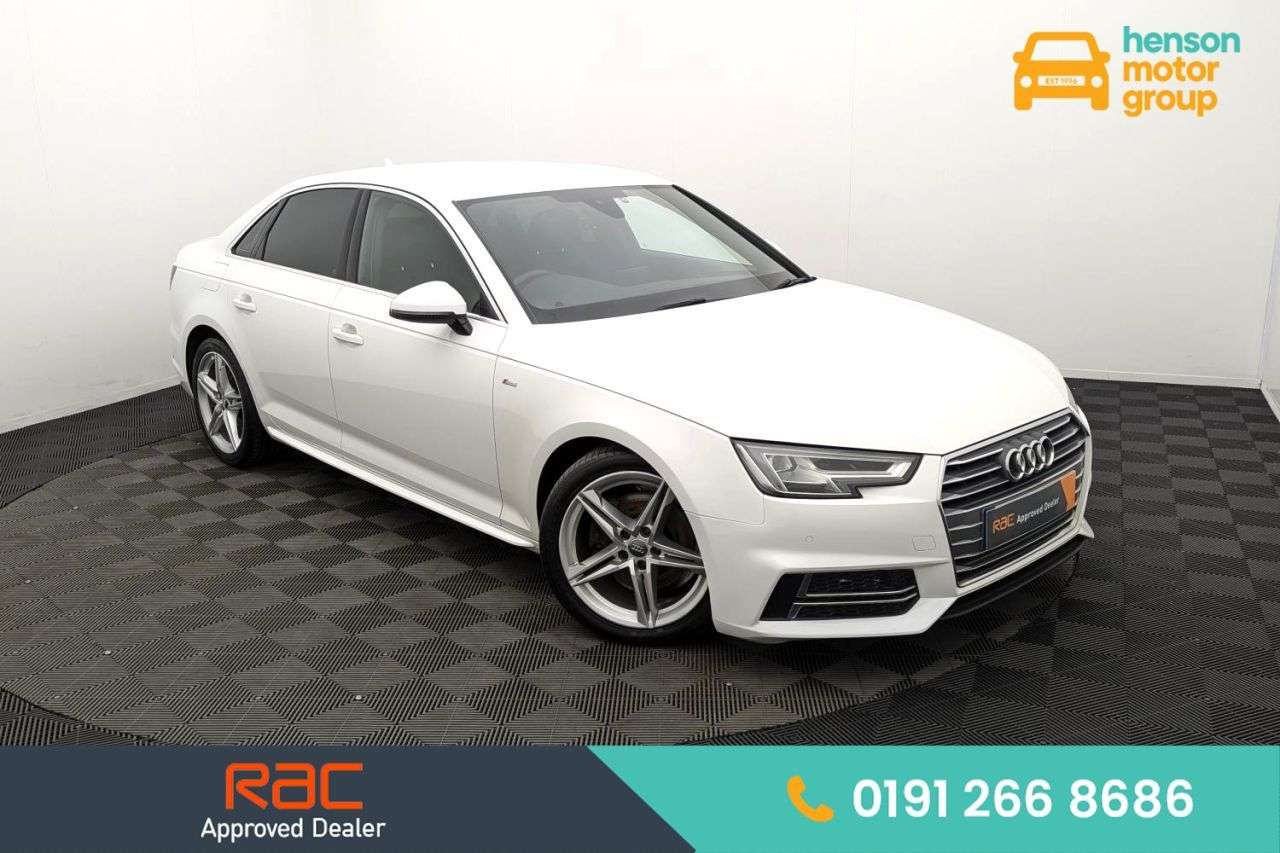 A 2018 AUDI A4 1.4 TFSI S line Saloon 4dr Petrol Manual Euro 6 (s/s) (150 ps) Award Winnin A 2018 AUDI A4 1.4 TFSI S line Saloon 4dr Petrol Manual Euro 6 (s/s) (150 ps) Award Winnin