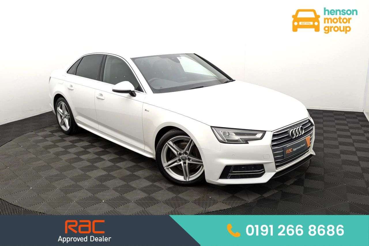 A 2018 AUDI A4 1.4 TFSI S line Saloon 4dr Petrol Manual Euro 6 (s/s) (150 ps) Award Winnin A 2018 AUDI A4 1.4 TFSI S line Saloon 4dr Petrol Manual Euro 6 (s/s) (150 ps) Award Winnin