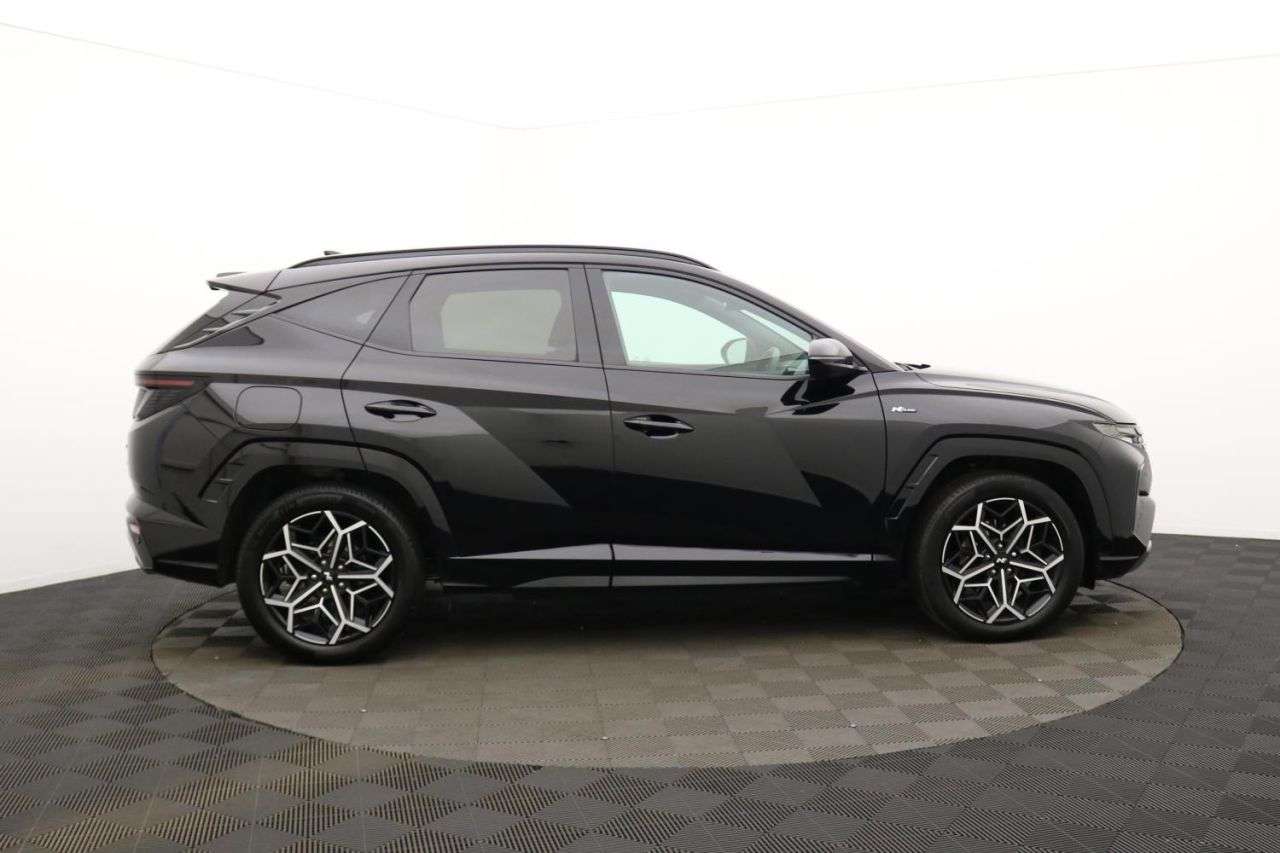 A 2023 HYUNDAI TUCSON 1.6 T-GDi 13.8kWh N Line SUV 5dr Petrol Plug-in Hybrid Auto 4WD Euro 6 (s/s A 2023 HYUNDAI TUCSON 1.6 T-GDi 13.8kWh N Line SUV 5dr Petrol Plug-in Hybrid Auto 4WD Euro 6 (s/s