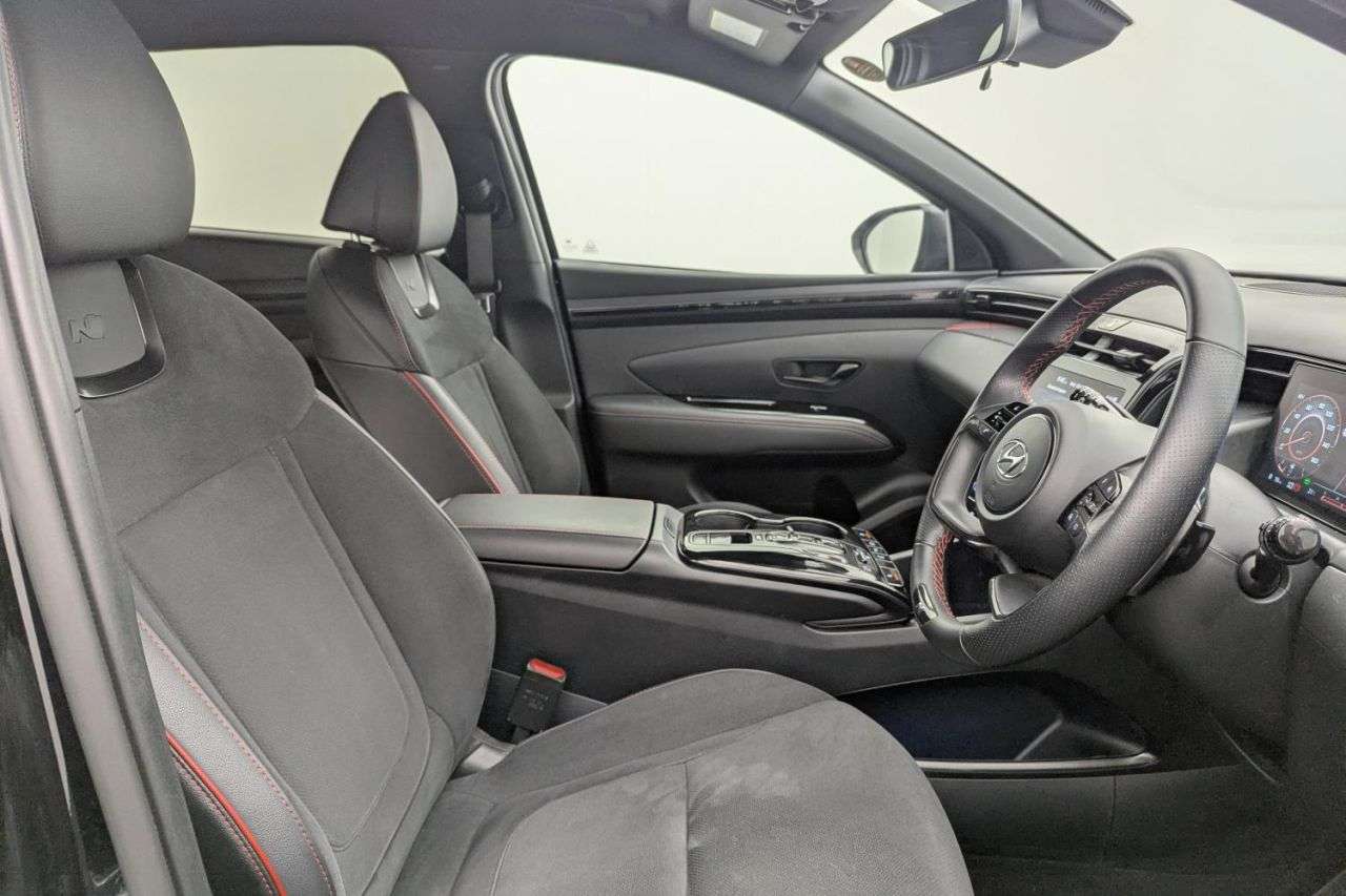 A 2023 HYUNDAI TUCSON 1.6 T-GDi 13.8kWh N Line SUV 5dr Petrol Plug-in Hybrid Auto 4WD Euro 6 (s/s A 2023 HYUNDAI TUCSON 1.6 T-GDi 13.8kWh N Line SUV 5dr Petrol Plug-in Hybrid Auto 4WD Euro 6 (s/s