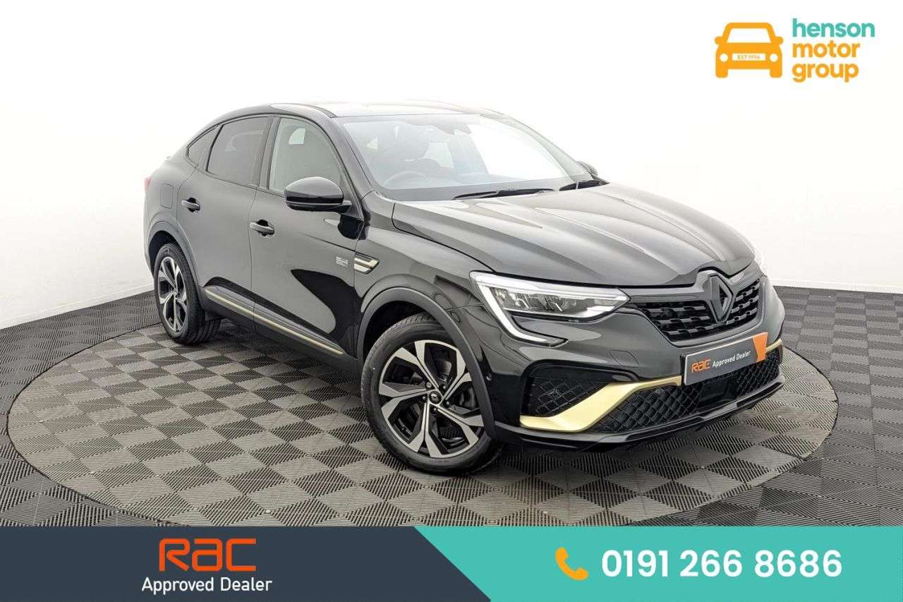 A 2023 RENAULT ARKANA 1.6 E-TECH E-Tech engineered SUV 5dr Petrol Hybrid Auto 2WD Euro 6 (s/s) (1 A 2023 RENAULT ARKANA 1.6 E-TECH E-Tech engineered SUV 5dr Petrol Hybrid Auto 2WD Euro 6 (s/s) (1