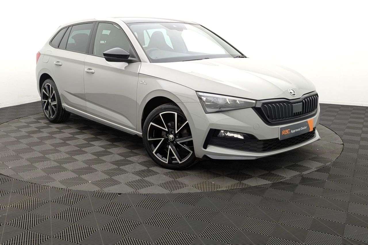 A 2021 SKODA SCALA 1.0 TSI Monte Carlo Hatchback 5dr Petrol Manual Euro 6 (s/s) (110 ps) Award A 2021 SKODA SCALA 1.0 TSI Monte Carlo Hatchback 5dr Petrol Manual Euro 6 (s/s) (110 ps) Award