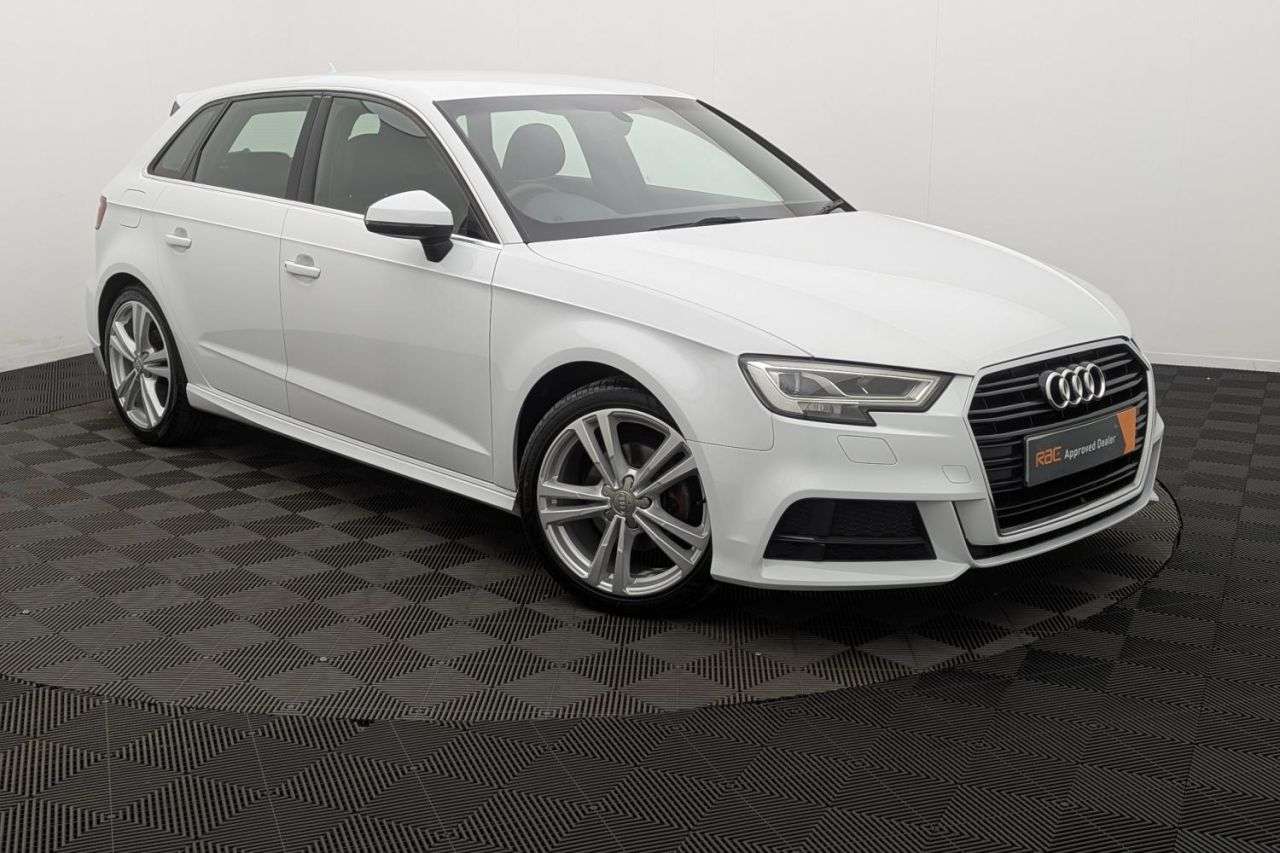 A 2018 AUDI A3 1.5 TFSI CoD S line Sportback 5dr Petrol S Tronic Euro 6 (s/s) (150 ps) Awa A 2018 AUDI A3 1.5 TFSI CoD S line Sportback 5dr Petrol S Tronic Euro 6 (s/s) (150 ps) Awa