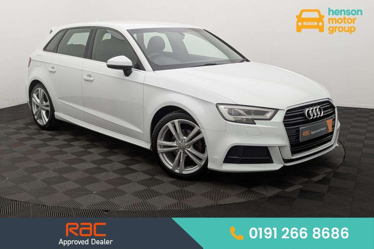 A 2018 AUDI A3 1.5 TFSI CoD S line Sportback 5dr Petrol S Tronic Euro 6 (s/s) (150 ps) Awa A 2018 AUDI A3 1.5 TFSI CoD S line Sportback 5dr Petrol S Tronic Euro 6 (s/s) (150 ps) Awa