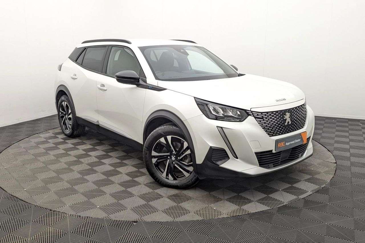 A 2023 PEUGEOT E-2008 50kWh Allure Premium + SUV 5dr Electric Auto (7kW Charger) (136 ps) Award W A 2023 PEUGEOT E-2008 50kWh Allure Premium + SUV 5dr Electric Auto (7kW Charger) (136 ps) Award W