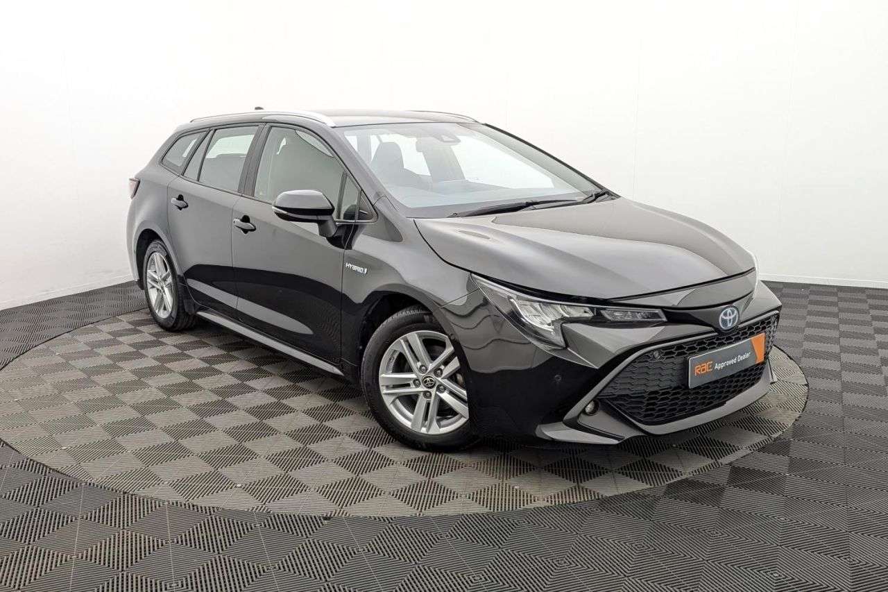 A 2021 TOYOTA COROLLA 1.8 VVT-h GPF Icon Tech Touring Sports 5dr Petrol Hybrid CVT Euro 6 (s/s) ( A 2021 TOYOTA COROLLA 1.8 VVT-h GPF Icon Tech Touring Sports 5dr Petrol Hybrid CVT Euro 6 (s/s) (