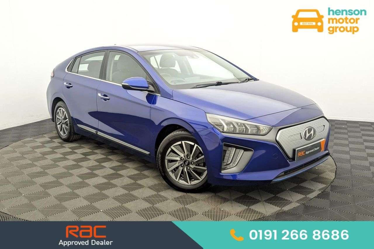 A 2021 HYUNDAI IONIQ 38.3kWh Premium Hatchback 5dr Electric Auto (136 ps) Award Winning 5 Star D A 2021 HYUNDAI IONIQ 38.3kWh Premium Hatchback 5dr Electric Auto (136 ps) Award Winning 5 Star D