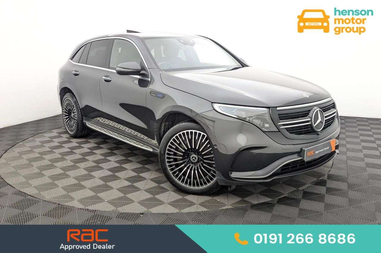 A 2021 MERCEDES-BENZ EQC EQC 400 80kWh AMG Line (Premium) SUV 5dr Electric Auto 4MATIC (408 ps) Awar A 2021 MERCEDES-BENZ EQC EQC 400 80kWh AMG Line (Premium) SUV 5dr Electric Auto 4MATIC (408 ps) Awar