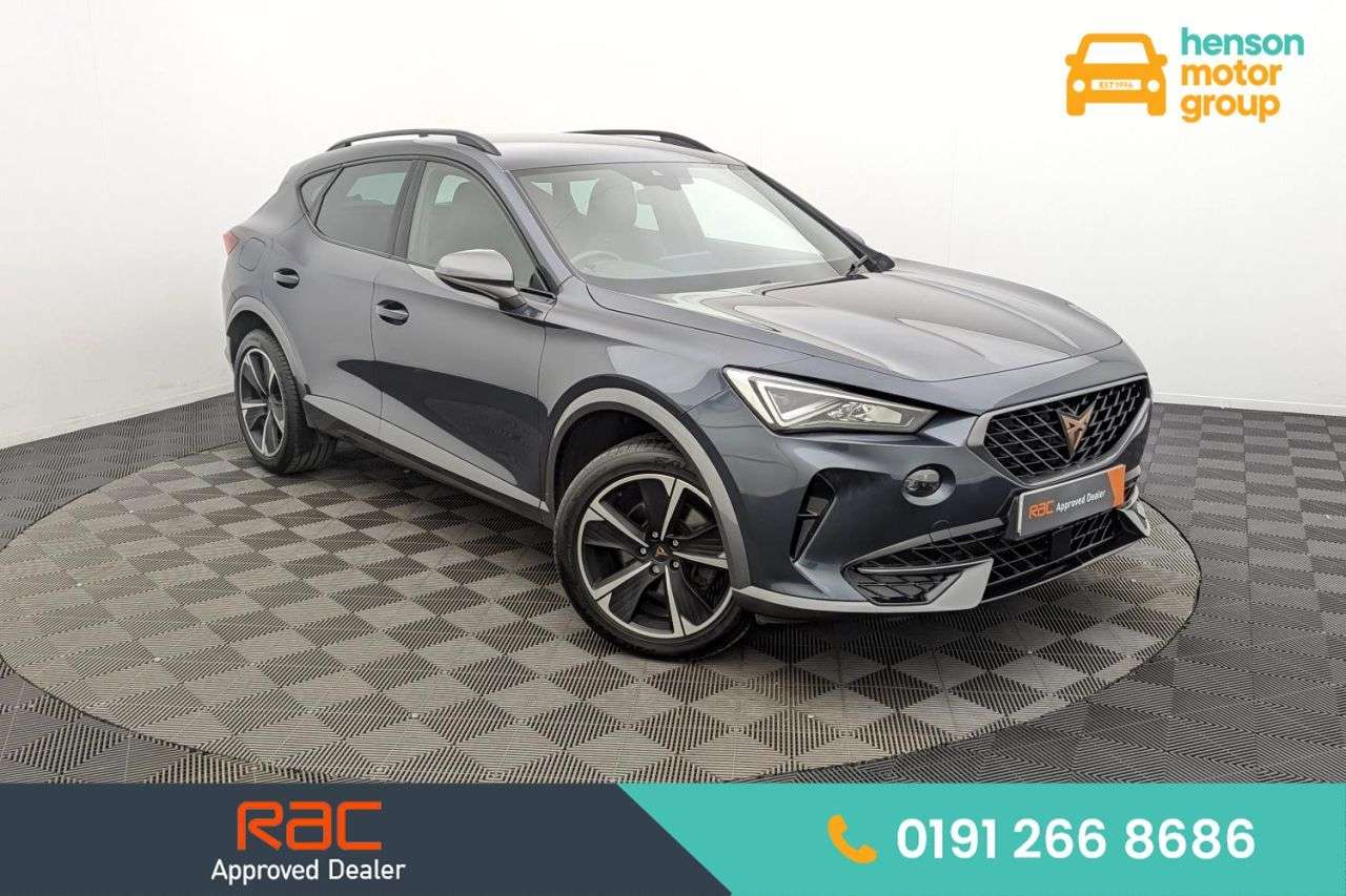 A 2021 CUPRA FORMENTOR 1.5 TSI V1 SUV 5dr Petrol DSG Euro 6 (s/s) (150 ps) Award Winning 5 Star De A 2021 CUPRA FORMENTOR 1.5 TSI V1 SUV 5dr Petrol DSG Euro 6 (s/s) (150 ps) Award Winning 5 Star De