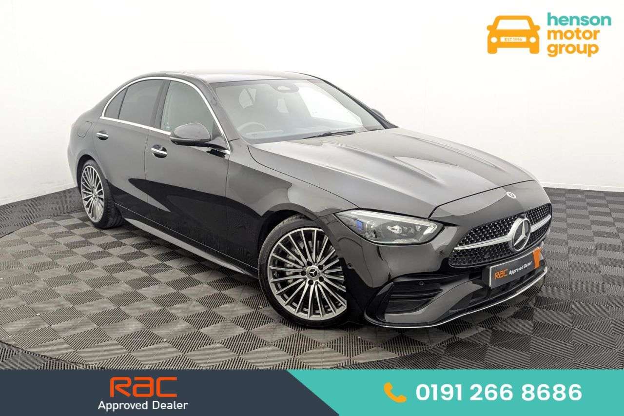 A 2022 MERCEDES-BENZ C CLASS 2.0 C220dh MHEV AMG Line (Premium) Saloon 4dr Diesel Hybrid G-Tronic+ Euro A 2022 MERCEDES-BENZ C CLASS 2.0 C220dh MHEV AMG Line (Premium) Saloon 4dr Diesel Hybrid G-Tronic+ Euro