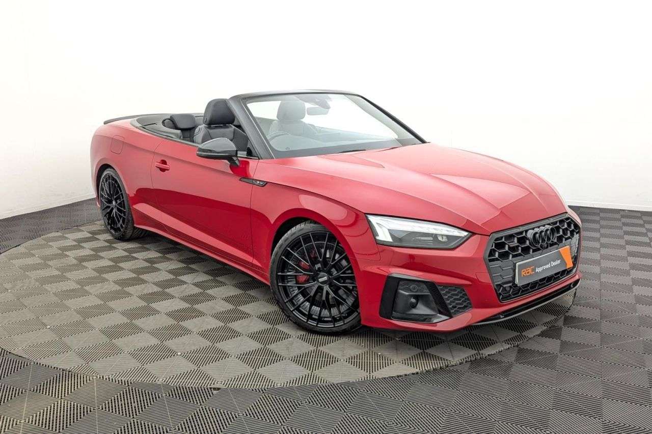 A 2021 AUDI A5 CABRIOLET 2.0 TFSI 45 S line Convertible 2dr Petrol S Tronic quattro Euro 6 (s/s) (26 A 2021 AUDI A5 CABRIOLET 2.0 TFSI 45 S line Convertible 2dr Petrol S Tronic quattro Euro 6 (s/s) (26