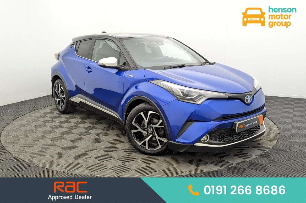 A 2017 TOYOTA C-HR 1.8 VVT-h Dynamic SUV 5dr Petrol Hybrid CVT Euro 6 (s/s) (122 ps) Award Win A 2017 TOYOTA C-HR 1.8 VVT-h Dynamic SUV 5dr Petrol Hybrid CVT Euro 6 (s/s) (122 ps) Award Win