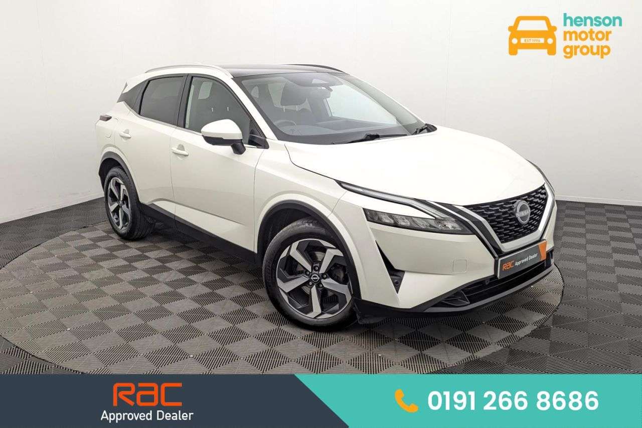 A 2022 NISSAN QASHQAI 1.3 DIG-T MHEV N-Connecta SUV 5dr Petrol Hybrid Manual Euro 6 (s/s) (140 ps A 2022 NISSAN QASHQAI 1.3 DIG-T MHEV N-Connecta SUV 5dr Petrol Hybrid Manual Euro 6 (s/s) (140 ps