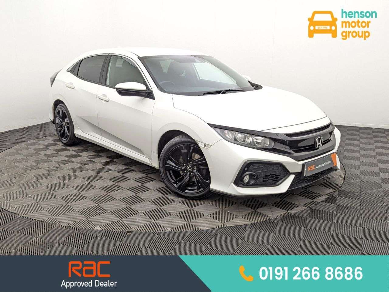 A 2018 HONDA CIVIC 1.0 VTEC Turbo SR Hatchback 5dr Petrol Manual Euro 6 (s/s) (129 ps) Award W A 2018 HONDA CIVIC 1.0 VTEC Turbo SR Hatchback 5dr Petrol Manual Euro 6 (s/s) (129 ps) Award W