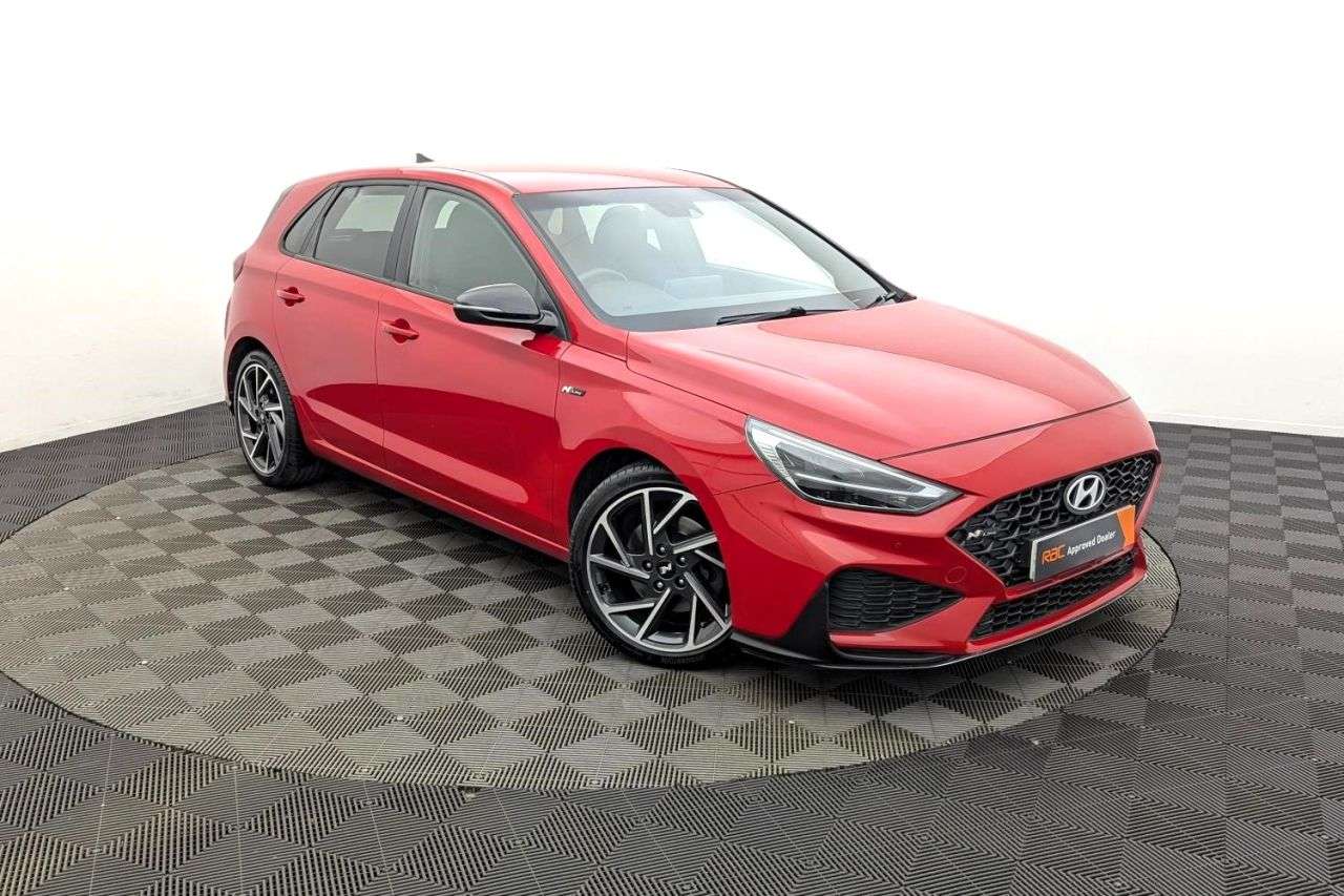 A 2022 HYUNDAI I30 1.5 T-GDi MHEV N Line Hatchback 5dr Petrol Hybrid Manual Euro 6 (s/s) (159 A 2022 HYUNDAI I30 1.5 T-GDi MHEV N Line Hatchback 5dr Petrol Hybrid Manual Euro 6 (s/s) (159
