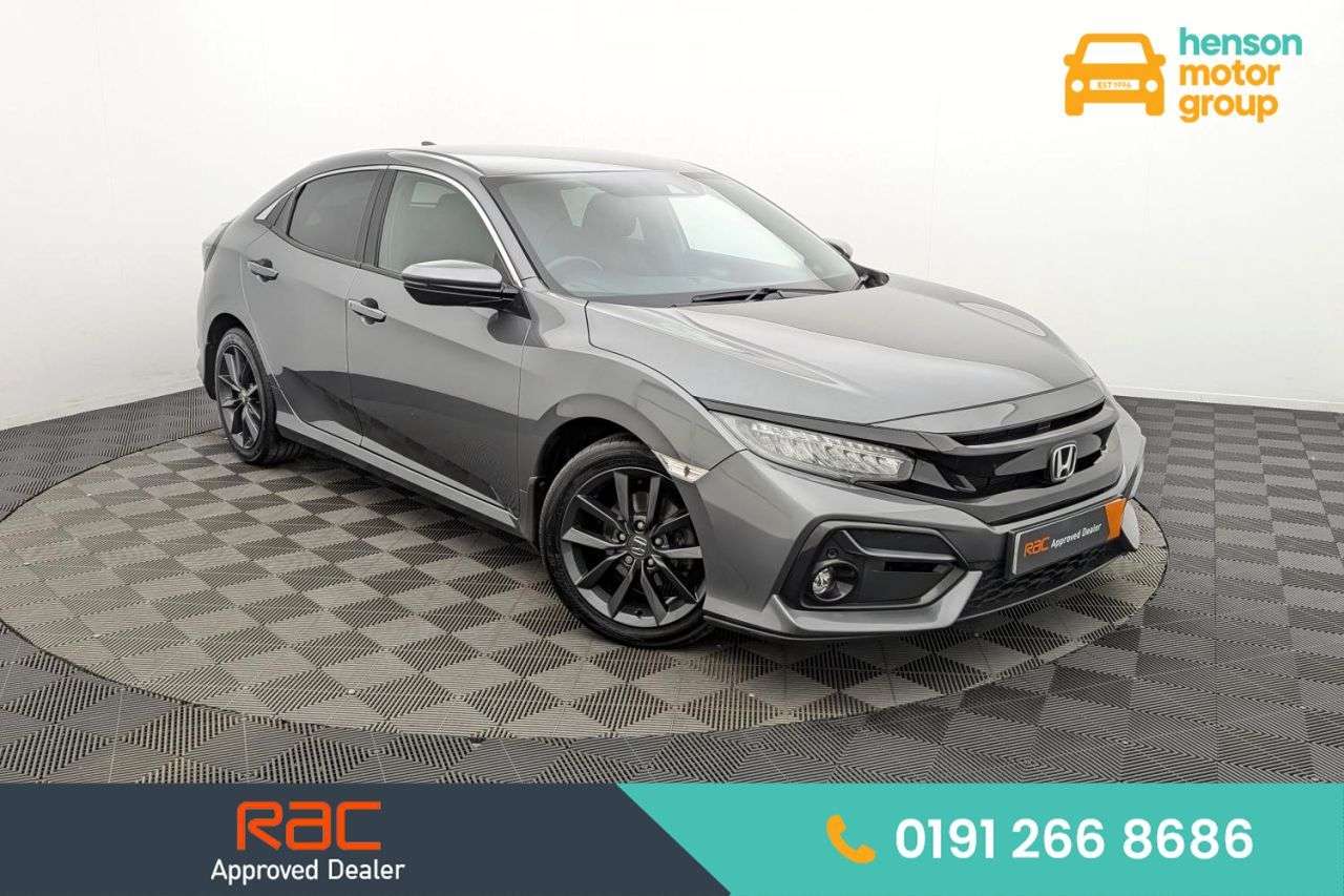 A 2020 HONDA CIVIC 1.0 VTEC Turbo SR Hatchback 5dr Petrol Manual Euro 6 (s/s) (126 ps) Award W A 2020 HONDA CIVIC 1.0 VTEC Turbo SR Hatchback 5dr Petrol Manual Euro 6 (s/s) (126 ps) Award W