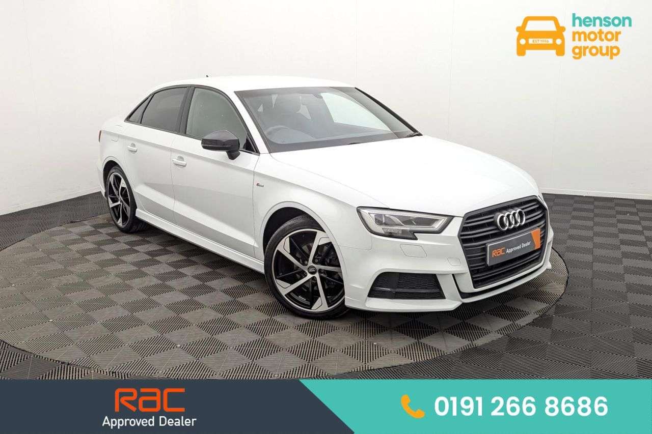 A 2019 AUDI A3 1.5 TFSI CoD 35 Black Edition Saloon 4dr Petrol S Tronic Euro 6 (s/s) (150 A 2019 AUDI A3 1.5 TFSI CoD 35 Black Edition Saloon 4dr Petrol S Tronic Euro 6 (s/s) (150