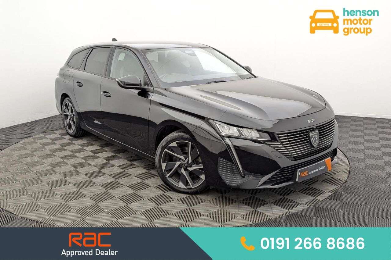 A 2023 PEUGEOT 308 SW 1.2 PureTech Allure Premium Estate 5dr Petrol EAT Euro 6 (s/s) (130 ps) Awa A 2023 PEUGEOT 308 SW 1.2 PureTech Allure Premium Estate 5dr Petrol EAT Euro 6 (s/s) (130 ps) Awa