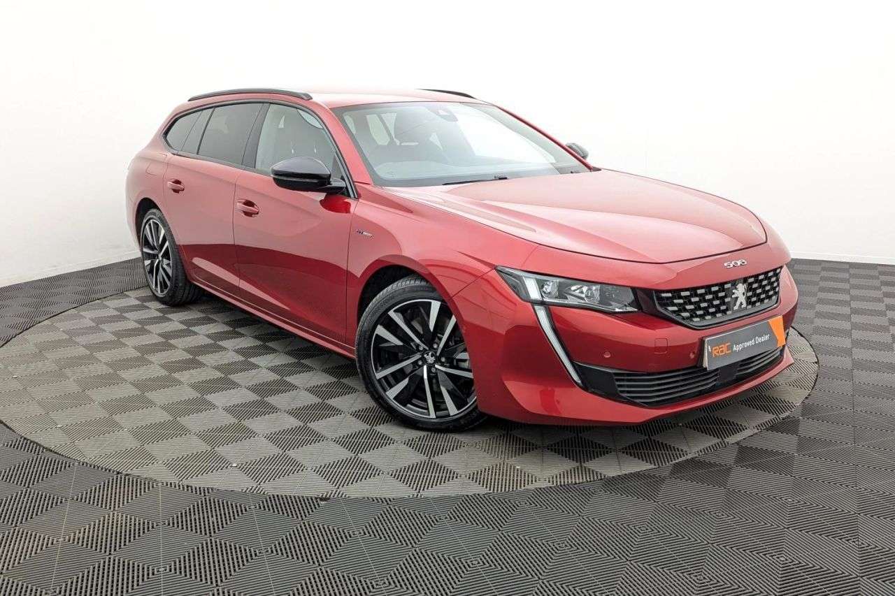 A 2023 PEUGEOT 508 SW 1.6 12.4kWh GT Estate 5dr Petrol Plug-in Hybrid e-EAT Euro 6 (s/s) (225 ps) A 2023 PEUGEOT 508 SW 1.6 12.4kWh GT Estate 5dr Petrol Plug-in Hybrid e-EAT Euro 6 (s/s) (225 ps)