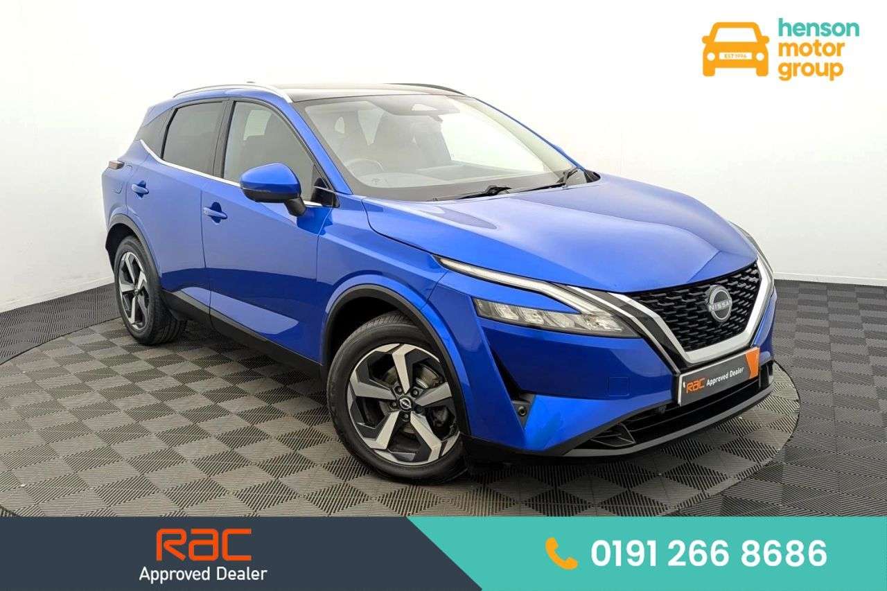 A 2022 NISSAN QASHQAI 1.3 DIG-T MHEV N-Connecta SUV 5dr Petrol Hybrid Manual Euro 6 (s/s) (140 ps A 2022 NISSAN QASHQAI 1.3 DIG-T MHEV N-Connecta SUV 5dr Petrol Hybrid Manual Euro 6 (s/s) (140 ps