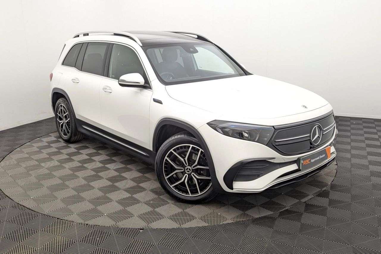 A 2022 MERCEDES-BENZ EQB EQB 350 66.5kWh AMG Line (Premium) SUV 5dr Electric Auto 4MATIC (292 ps) Aw A 2022 MERCEDES-BENZ EQB EQB 350 66.5kWh AMG Line (Premium) SUV 5dr Electric Auto 4MATIC (292 ps) Aw