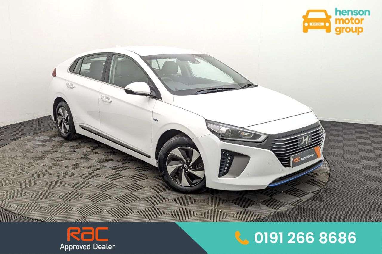 A 2019 HYUNDAI IONIQ 1.6 h-GDi GPF Premium SE Hatchback 5dr Petrol Hybrid DCT Euro 6 (s/s) (141 A 2019 HYUNDAI IONIQ 1.6 h-GDi GPF Premium SE Hatchback 5dr Petrol Hybrid DCT Euro 6 (s/s) (141