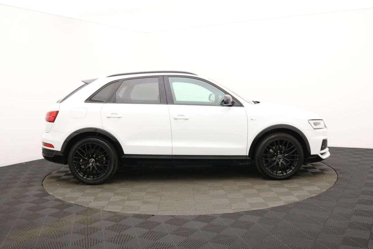 A 2018 AUDI Q3 2.0 TDI Black Edition SUV 5dr Diesel Manual quattro Euro 6 (s/s) (150 ps) A A 2018 AUDI Q3 2.0 TDI Black Edition SUV 5dr Diesel Manual quattro Euro 6 (s/s) (150 ps) A