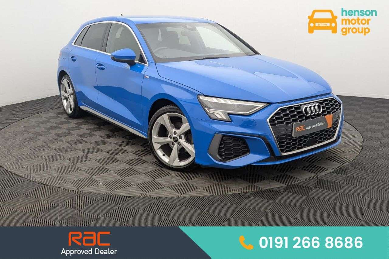 A 2022 AUDI A3 1.5 TFSI 35 S line Sportback 5dr Petrol Manual Euro 6 (s/s) (150 ps) Award A 2022 AUDI A3 1.5 TFSI 35 S line Sportback 5dr Petrol Manual Euro 6 (s/s) (150 ps) Award