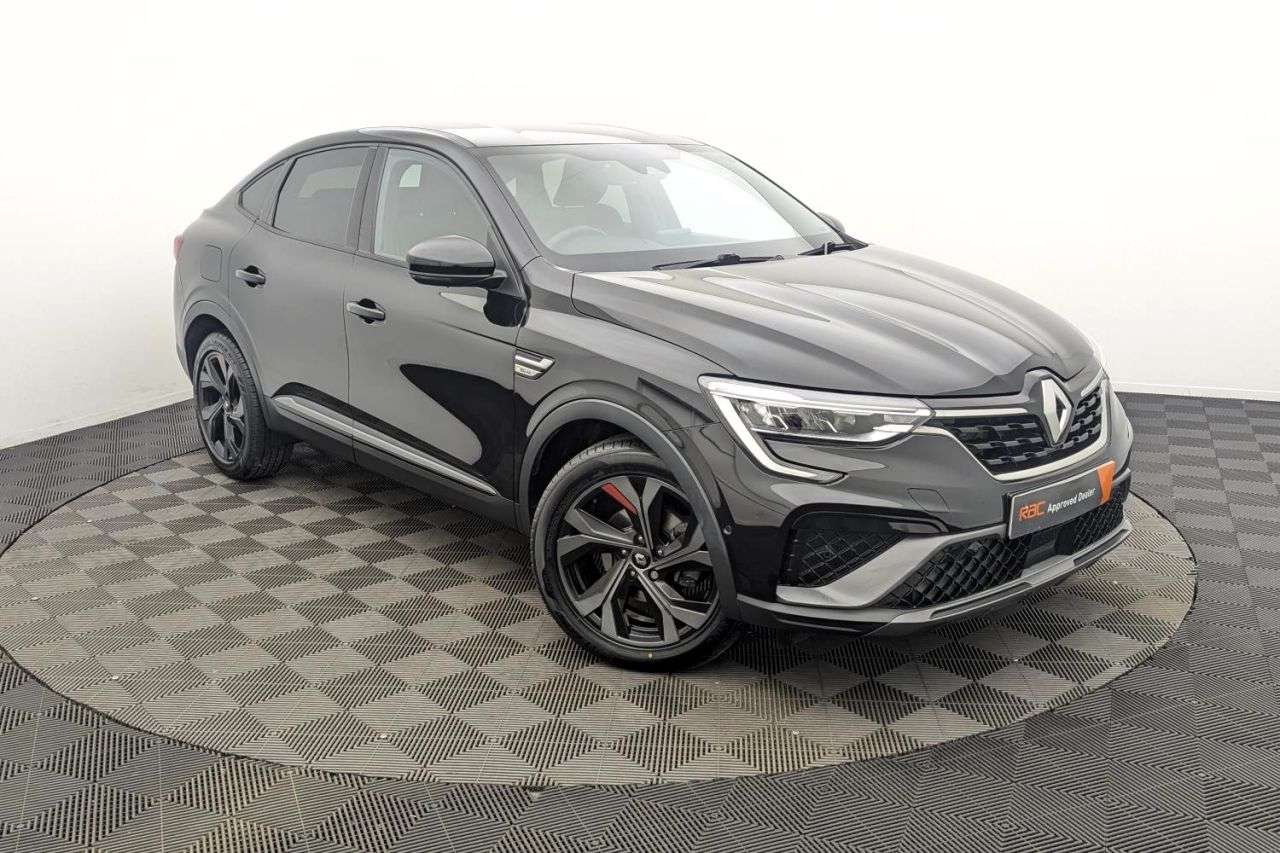 A 2022 RENAULT ARKANA 1.6 E-TECH r.s. line SUV 5dr Petrol Hybrid Auto 2WD Euro 6 (s/s) (145 bhp) A 2022 RENAULT ARKANA 1.6 E-TECH r.s. line SUV 5dr Petrol Hybrid Auto 2WD Euro 6 (s/s) (145 bhp)