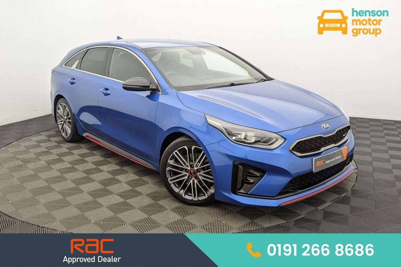 A 2021 KIA PROCEED 1.6 T-GDi GT Shooting Brake 5dr Petrol DCT Euro 6 (s/s) (201 bhp) Award Win A 2021 KIA PROCEED 1.6 T-GDi GT Shooting Brake 5dr Petrol DCT Euro 6 (s/s) (201 bhp) Award Win