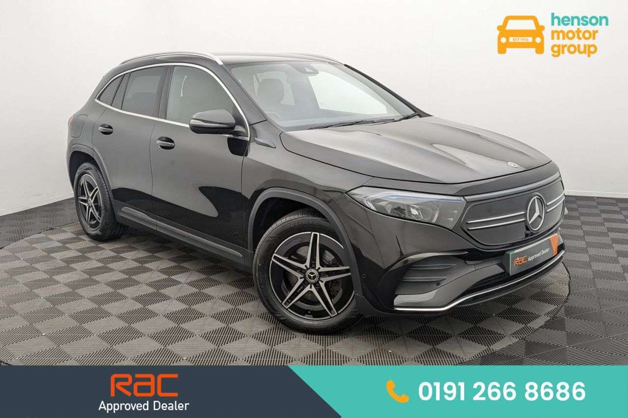 A 2021 MERCEDES-BENZ EQA EQA 250 66.5kWh AMG Line SUV 5dr Electric Auto (190 ps) Award Winning 5 Sta A 2021 MERCEDES-BENZ EQA EQA 250 66.5kWh AMG Line SUV 5dr Electric Auto (190 ps) Award Winning 5 Sta