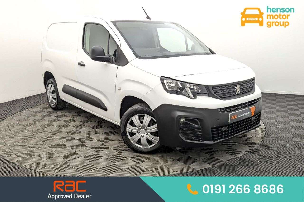 A 2019 PEUGEOT PARTNER 1.5 BlueHDi 1000 Professional Standard Panel Van 5dr Diesel Manual SWB Euro A 2019 PEUGEOT PARTNER 1.5 BlueHDi 1000 Professional Standard Panel Van 5dr Diesel Manual SWB Euro