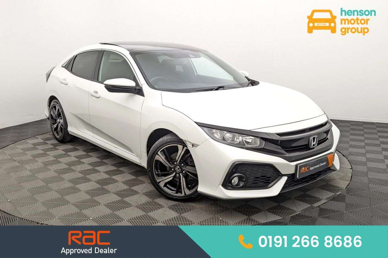 A 2017 HONDA CIVIC 1.0 VTEC Turbo EX Hatchback 5dr Petrol Manual Euro 6 (s/s) (129 ps) Award W A 2017 HONDA CIVIC 1.0 VTEC Turbo EX Hatchback 5dr Petrol Manual Euro 6 (s/s) (129 ps) Award W