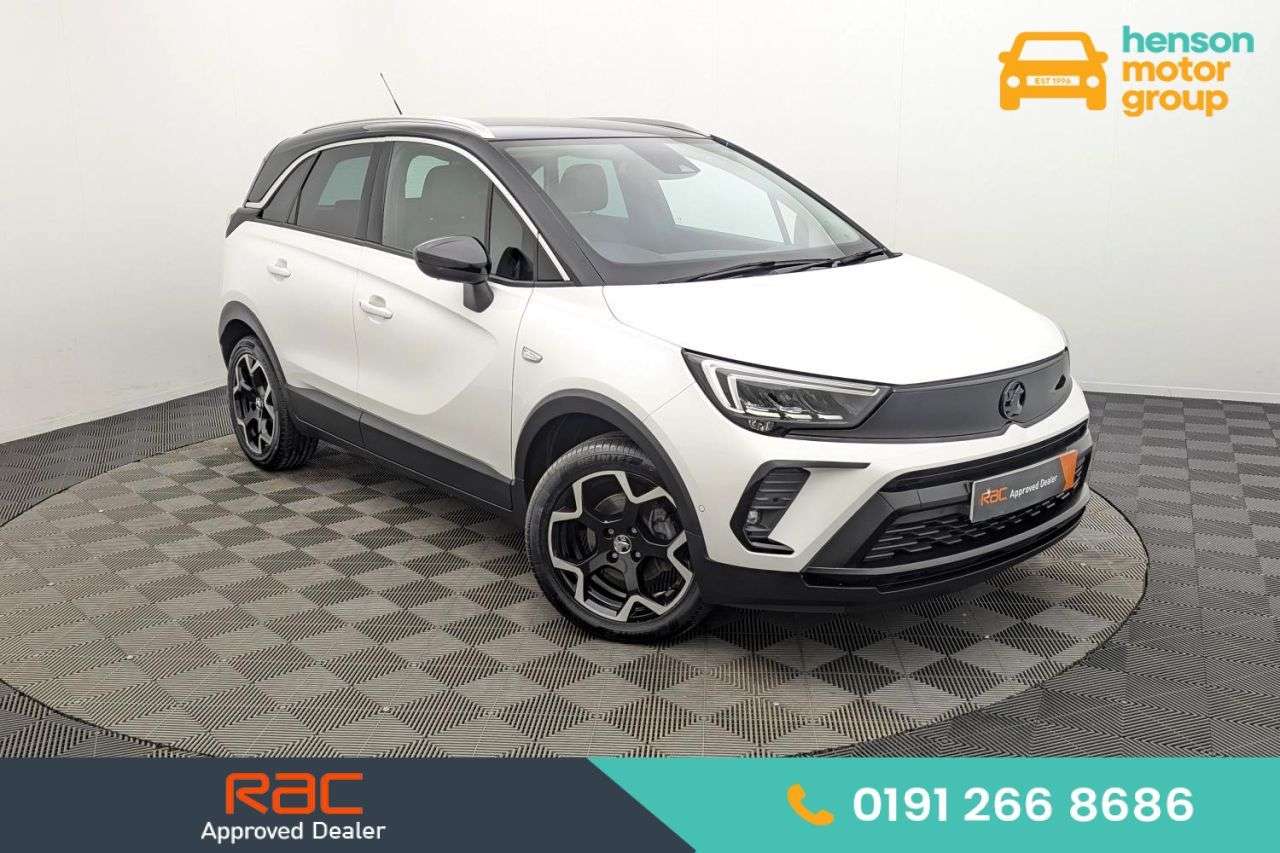 A 2023 VAUXHALL CROSSLAND 1.2 Turbo Ultimate SUV 5dr Petrol Manual Euro 6 (s/s) (110 ps) Award Winnin A 2023 VAUXHALL CROSSLAND 1.2 Turbo Ultimate SUV 5dr Petrol Manual Euro 6 (s/s) (110 ps) Award Winnin
