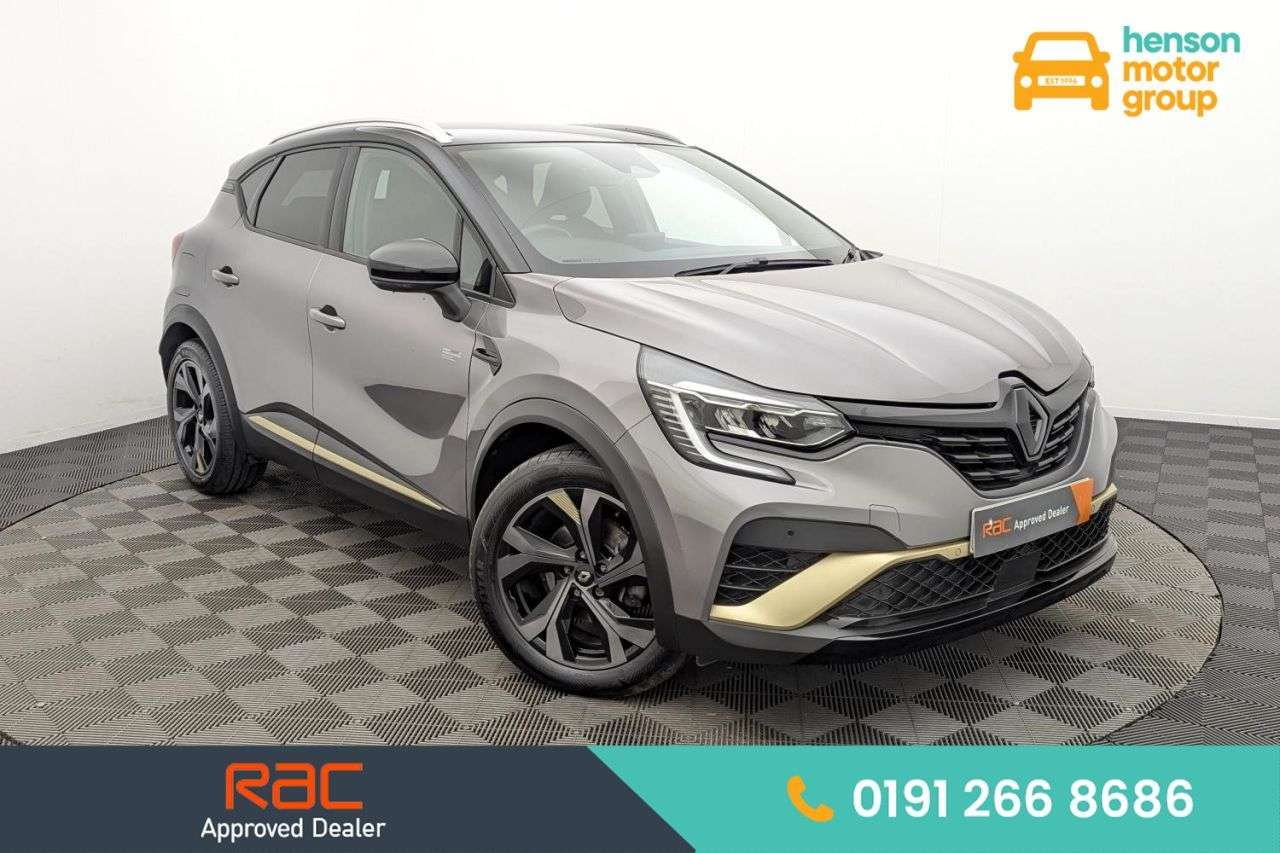 A 2023 RENAULT CAPTUR 1.6 E-TECH E-Tech engineered SUV 5dr Petrol Hybrid Auto Euro 6 (s/s) (145 p A 2023 RENAULT CAPTUR 1.6 E-TECH E-Tech engineered SUV 5dr Petrol Hybrid Auto Euro 6 (s/s) (145 p