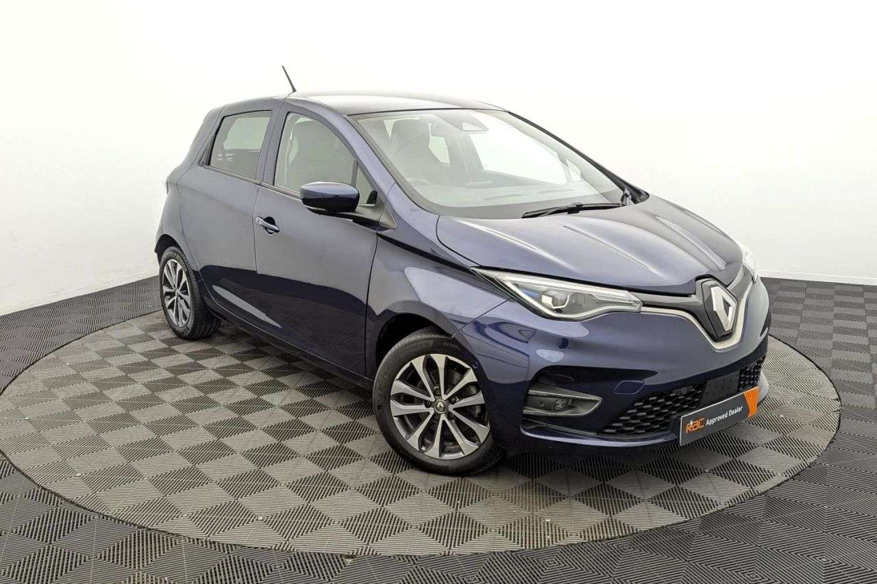 A 2022 RENAULT ZOE R135 EV50 52kWh GT Line + Hatchback 5dr Electric Auto (Rapid Charge) (134 b A 2022 RENAULT ZOE R135 EV50 52kWh GT Line + Hatchback 5dr Electric Auto (Rapid Charge) (134 b